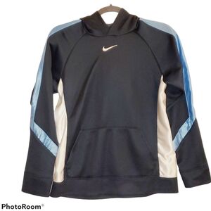Nike Youth Hooded Pullover with Front Pocket Blue 248